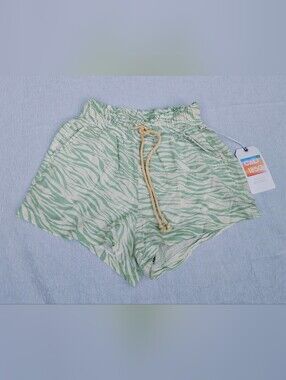 BNWT Linen Blend Cali 1850 Drawstring Shorts
